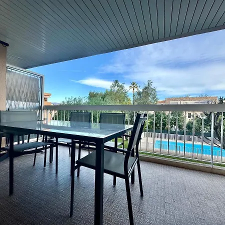 Appartamento Le Lys - 4 Prs - Clim - Piscine - Parking Antibes
